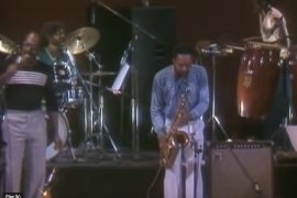Watch Grover Washington Jr. embody the heart and soul of Philly at the Shubert Theater in 1981